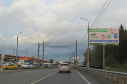 Фотография рекламного носителя, тип: Билборд 3x6, адрес: Шереметьевское ш., 5 500м, Московская область, Россия. Сторона A №434343