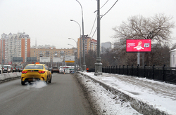 Фотография рекламного носителя, тип: Билборд 3x6, адрес: 1905 года ул., д.27, стр.7, Москва, Россия. Сторона A1-А10 №638839