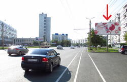 Фотография рекламного носителя, тип: Билборд 3x6, адрес: Комсомольский пр-т., д.24, Челябинск, Челябинская область, Россия. Сторона А №373701