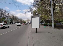 Фотография рекламного носителя, тип: Пилон, адрес: Ворошиловский пр-т., д.80, Ростов-на-Дону, Ростовская область, Россия. Сторона А №949265