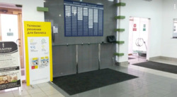 Фотография рекламного носителя, тип: Постер/баннер, адрес: Бизнес-центр «Таврический», Шпалерная ул., д.51, Санкт-Петербург, Россия. Сторона/вариант №720928