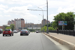 Фотография рекламного носителя, тип: Билборд 3x6, адрес: 1905 года ул., д.27, стр.7, Москва, Россия. Сторона Ah1-Аh4 №874609