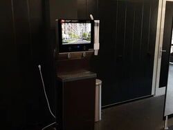 Фотография рекламного носителя, тип: Видеоэкран, адрес: Фитнес-центр «Берег», Лужники ул., д.24, Москва, Россия. Сторона/вариант 1 №980568