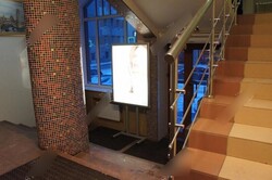 Фотография рекламного носителя, тип: Лайтбокс, адрес: Бизнес-центр «Астра», Малый П.С. пр-т., д.55, Санкт-Петербург, Россия. Сторона/вариант №656978