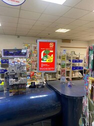 Фотография рекламного носителя, тип: Видеоэкран, адрес: Почтовое отделение «Почта России», Победы пр-т., д.59А, Липецк, Липецкая область, Россия. Сторона/вариант A №966350