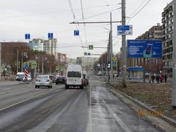 Фотография рекламного носителя, тип: Билборд 3x6, адрес: Комсомольский пр-т., д.105 Х 40 лет Победы ул., Челябинск, Челябинская область, Россия. Сторона A1-A3 №185067