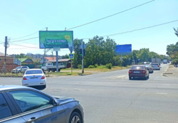 Фотография рекламного носителя, тип: Билборд 3x6, адрес: Уральская ул., д.80 Х Волжская ул., Краснодар, Краснодарский край, Россия. Сторона A1-A3 №459452