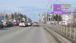 Фотография рекламного носителя, тип: Билборд 3x6, адрес: 21-я Амурская ул., д.12, Омск, Омская область, Россия. Сторона А1 №617084