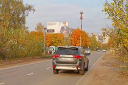 Фотография рекламного носителя, тип: Билборд 3x6, адрес: Восточное ш., 6 300м, Балашиха, Московская область, Россия. Сторона Б №1047362