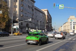 Фотография рекламного носителя, тип: Ситиборд 2.7x3.7, адрес: Мира пр-т., д.51 Х с Капельский пер., Москва, Россия. Сторона B1-B5 №769915