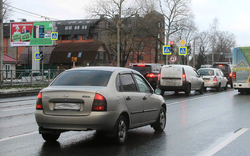 Фотография рекламного носителя, тип: Билборд 3x6, адрес: Выборгское ш., д.130, Санкт-Петербург, Россия. Сторона B №170852