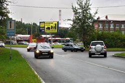 Фотография рекламного носителя, тип: Билборд 3x6, адрес: Ленина ул. Х Чкалова ул. Х Бардина ул., Череповец, Вологодская область, Россия. Сторона А5 №157716