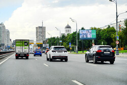 Фотография рекламного носителя, тип: Билборд 3x6, адрес: Звенигородское ш. Х Мневники ул., д.10, Москва, Россия. Сторона А1 №261706