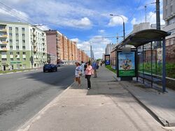 Фотография рекламного носителя, тип: Остановка 1.8x1.2, адрес: Горького пл., д.6, поз.1, Нижний Новгород, Нижегородская область, Россия. Сторона А1-А5 №582663