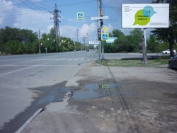 Фотография рекламного носителя, тип: Билборд 3x6, адрес: Героев Танкограда ул. Х Механическая ул. д.65, Челябинск, Челябинская область, Россия. Сторона А №185425