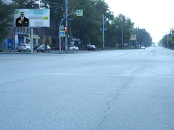 Фотография рекламного носителя, тип: Билборд 3x6, адрес: Героев Танкограда ул. Х Механическая ул. д.65, Челябинск, Челябинская область, Россия. Сторона В №185426