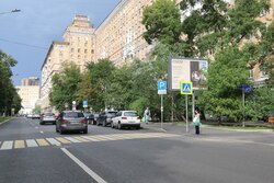 Фотография рекламного носителя, тип: Ситиборд 2.7x3.7, адрес: Автозаводская ул., д.5, Москва, Россия. Сторона А1-А5 №577113