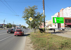 Фотография рекламного носителя, тип: Билборд 3x6, адрес: Нефтезаводская ул., д.26 Х 50 лет Профсоюзов ул., Омск, Омская область, Россия. Сторона А №197213