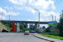 Фотография рекламного носителя, тип: Билборд 3x6, адрес: 1-я Овражная ул. Х Горчакова ул. Х 1-я Больничная ул., Хотьково, Московская область, Россия. Сторона А №825345