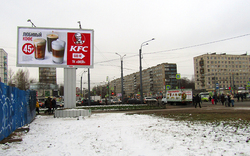 Фотография рекламного носителя, тип: Билборд 3x6, адрес: Дыбенко ул., д.29 Х Большевиков пр-т., Санкт-Петербург, Россия. Сторона Б №170927