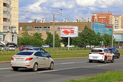 Фотография рекламного носителя, тип: Билборд 3x6, адрес: Савушкина ул., д.121, корп.1, Санкт-Петербург, Россия. Сторона Б1 №703291