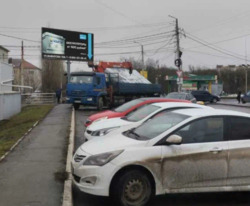 Фотография рекламного носителя, тип: Билборд 3x6, адрес: 4-я Линия ул. Х 1-й Новый пер., Таганрог, Ростовская область, Россия. Сторона В №1076328