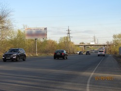 Фотография рекламного носителя, тип: Билборд 3x6, адрес: Хлебозаводская ул., д.66/2, напротив, Челябинск, Челябинская область, Россия. Сторона В №186310