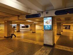 Фотография рекламного носителя, тип: Лайтбокс, адрес: Станция метро «Спортивная», линия Фрунзенско-Приморская, Санкт-Петербург, Россия. Сторона/вариант А №1377600