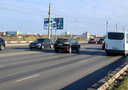 Фотография рекламного носителя, тип: Билборд 3x6, адрес: Лукашевича ул., Мост, справа, Омск, Омская область, Россия. Сторона Б №616876