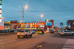 Фотография рекламного носителя, тип: Медиафасад, адрес: Уральская ул., д.79/1, Краснодар, Краснодарский край, Россия. Сторона A1-A10 №1020816