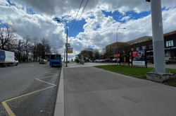 Фотография рекламного носителя, тип: Афиша 1.75x1.8, адрес: Андропова пр-т., д.48, стенд 2, Москва, Россия. Сторона A №883700