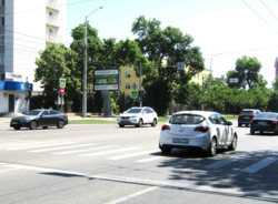 Фотография рекламного носителя, тип: Ситиборд 2.7x3.7, адрес: Северная ул., д.288, Краснодар, Краснодарский край, Россия. Сторона Б1-Б5 №458914