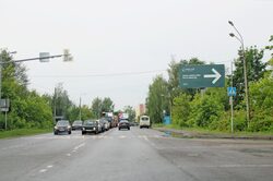 Фотография рекламного носителя, тип: Билборд 3x6, адрес: Фряновское ш., 12 600м, Московская область, Россия. Сторона А №944315