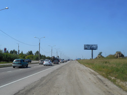 Фотография рекламного носителя, тип: Суперсайт 4x12, адрес: Объездная Н-Ленино Х Томсона ул., Иркутск, Иркутская область, Россия. Сторона А №434670