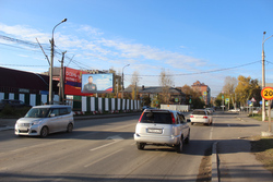 Фотография рекламного носителя, тип: Билборд 3x6, адрес: Баррикад ул. Х Ушаковская ул., Иркутск, Иркутская область, Россия. Сторона Б №155113