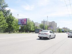 Фотография рекламного носителя, тип: Билборд 3x6, адрес: Молодогвардейцев ул., д.43, Челябинск, Челябинская область, Россия. Сторона Б №126370